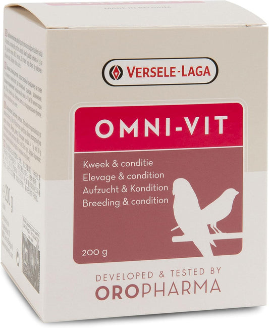 Oropharma Versele-Laga Omni-Vit |  תוסף תזונה לציפורים 200 גרם