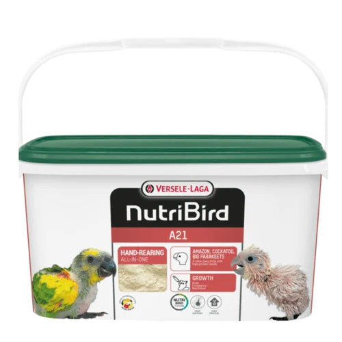 NutriBird A21 מזון להאכלת יד לתוכים קטנים 3 ק"ג | Versele Laga