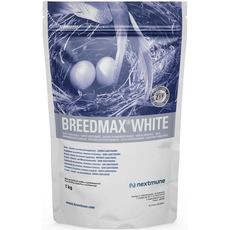 תוסף מזון לציפורים 1 ק"ג | Breedmax White Nextmune