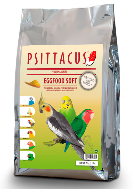 SOFT EGGFOOD 5KG - מזון משלים לתוכים קטנים | Psittacus